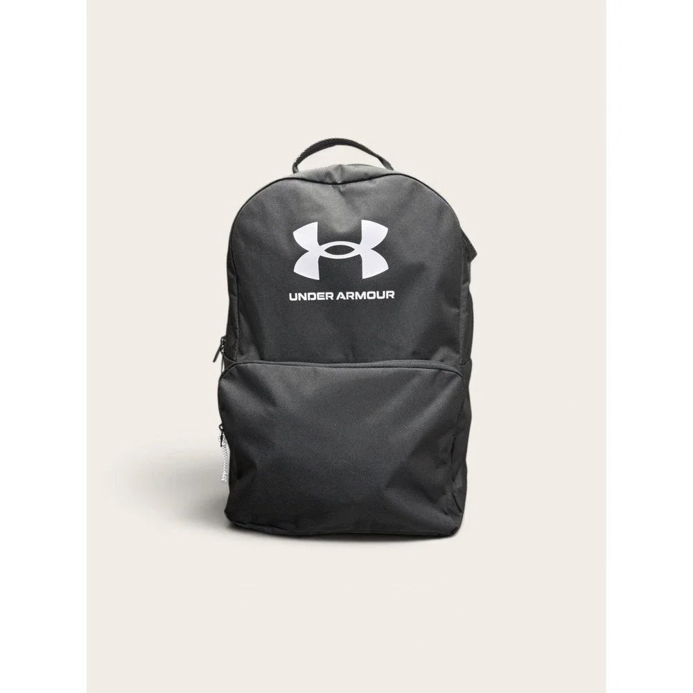 Under Armour Loudon Backpack Black White Water Resistant School Laptop Bag NEW